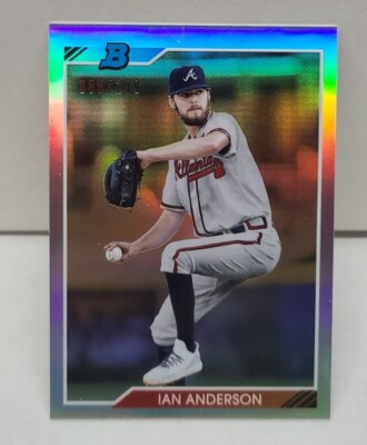 IAN ANDERSON 2020 Bowman Heritage Chrome Prospects REFRACTOR /199 ~ BRAVES