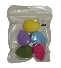 vurln Makeup Beauty Sponges-set of 5 Buffer Puffs-NWT