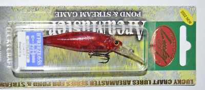 older 2002 lucky craft b'freeze 65s 2.5'' 1/4oz minnow red
