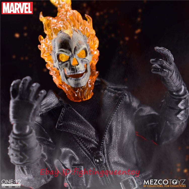 MEZCO TOYZ GHOST RIDER & HELL CYCLE One:12 Collective 6