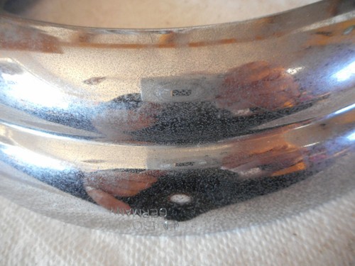 Mercedes Benz Bosch W186 Adenauer Decorative Headlight Ring USA Model - Foto 6 di 11