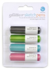 Silhouette Of America Glitter Sketch Pens 349208 For Sale