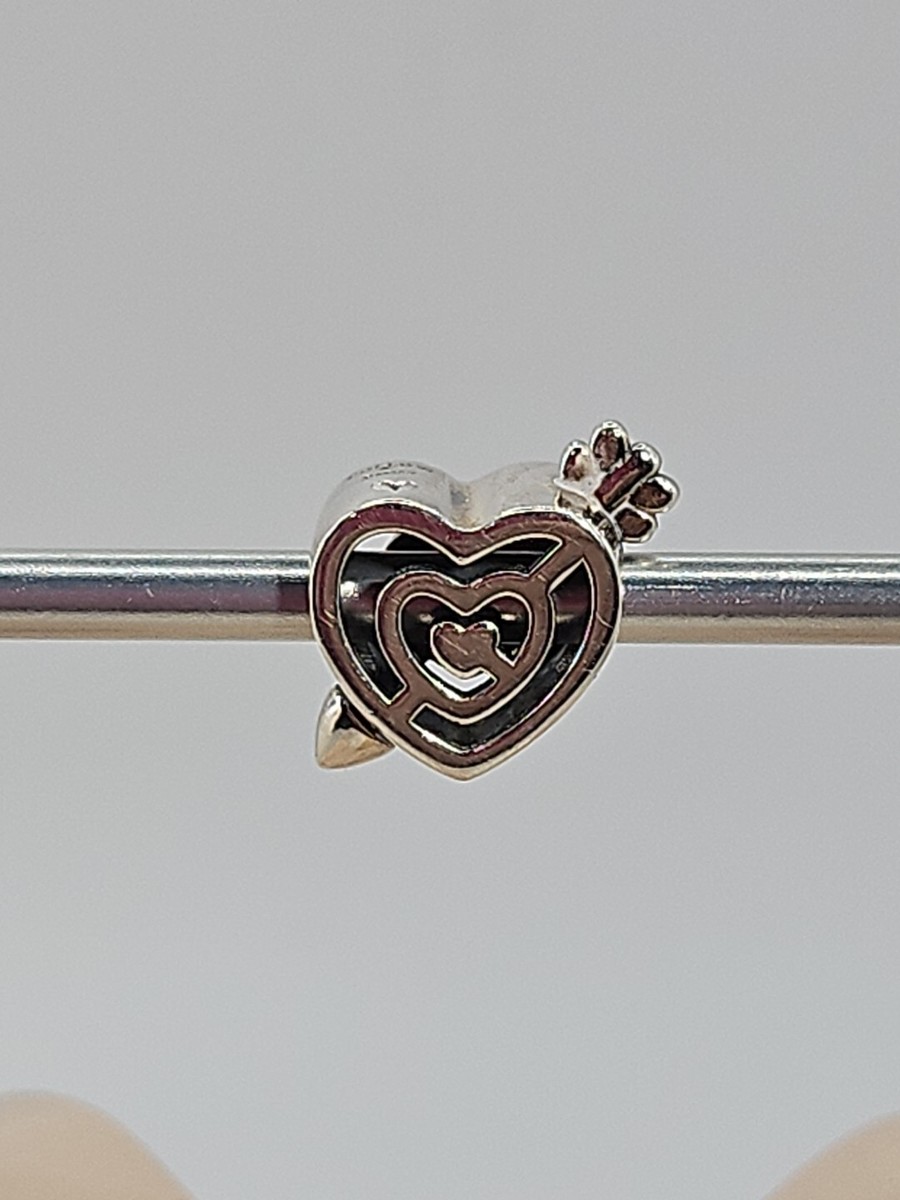 Authentic Pandora Sterling Silver PATH TO LOVE Charm #797814