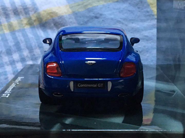 ミニチャンプス 1/43 ベントレー・コンチネンタル GT ブルーメタリック Amazon | □ PMA MINICHAMPSミニチャンプス 1/43 Bentley