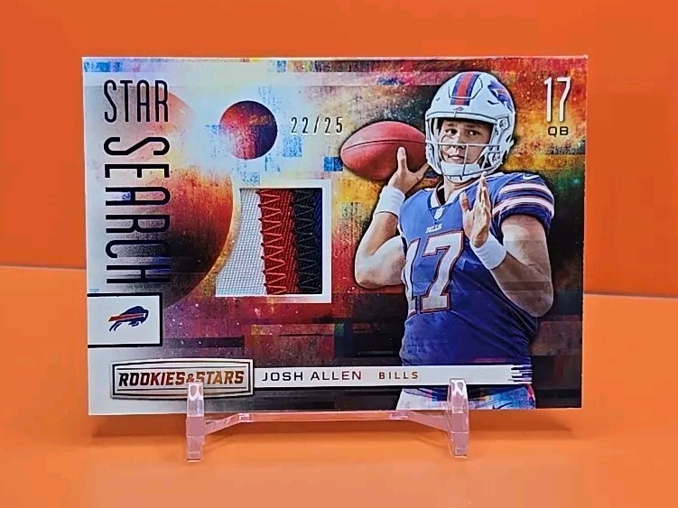 Josh Allen Panini Rookies & Stars Star Search Relics #SS5 Base