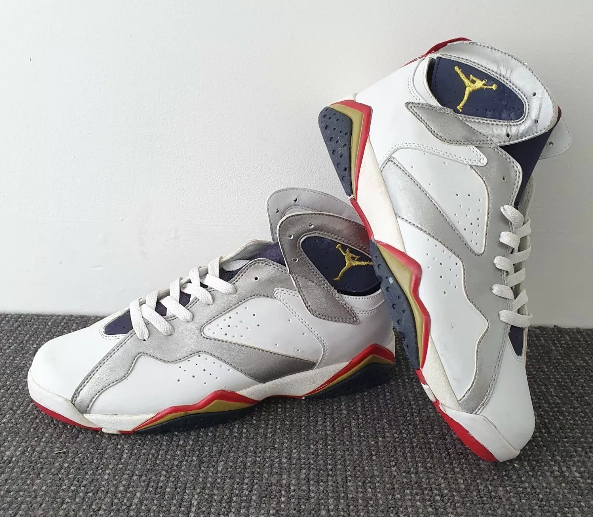 🔶️2003 '92 ORIGINAL OG NIKE AIR JORDAN VII 7 OLYMPIC US 12 NEW RARE VINTAGE