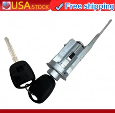 For 01-07 Sequoia 03-06 Tundra New Ignition Lock Cylinder Switch 2 Keys