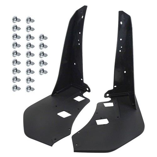Alerón de esquina de parachoques delantero divisores de alerón para Ford Mustang GT500 15-21 estilo - Imagen 3 de 12