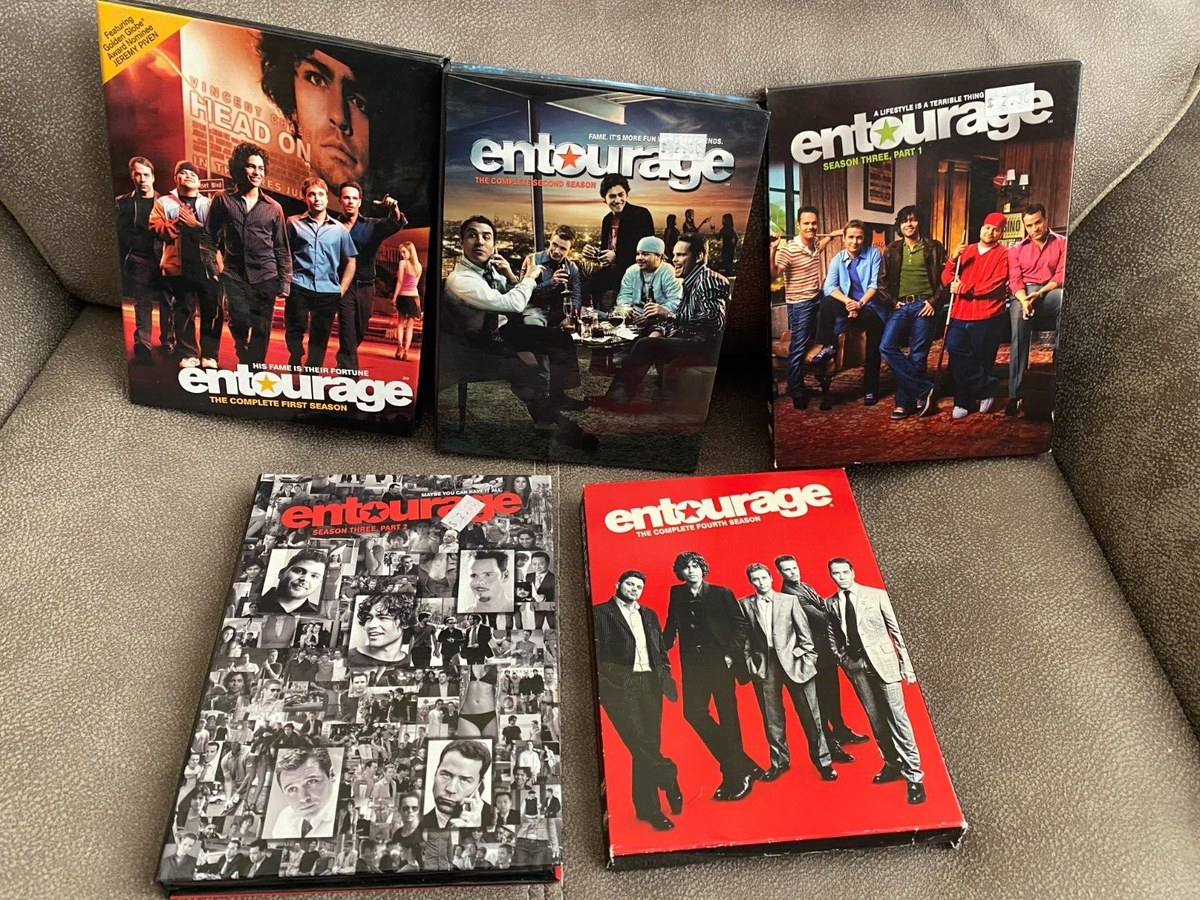 Entourage HBO Series DVD Set Complete Seasons 1-4 Comedy | eBay 