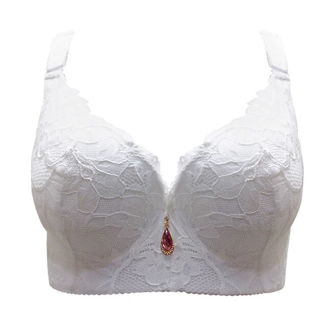 Sexy Lace Bras for Women Push Up Underwire Top Underwear Plus Size C D E Cup Bra - Image 2 of 4