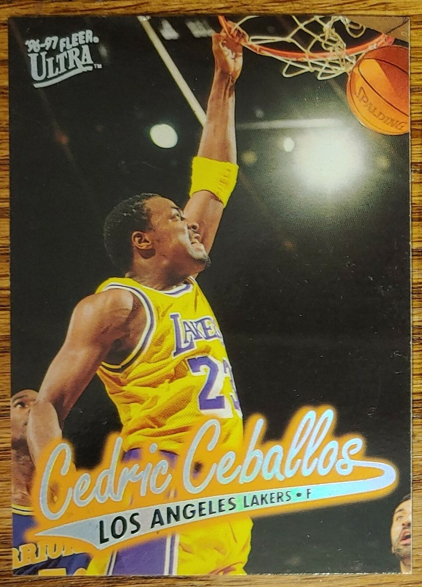 1996-97 Ultra #53 Cedric Ceballos Los Angeles Lakers | eBay