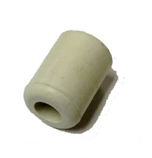 Herco 719 White Rubber Bumper (1" x 3/4") - 4 pcs