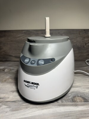 Black & Decker Power Pro II Food Processor Motor Base Only Model FP1510