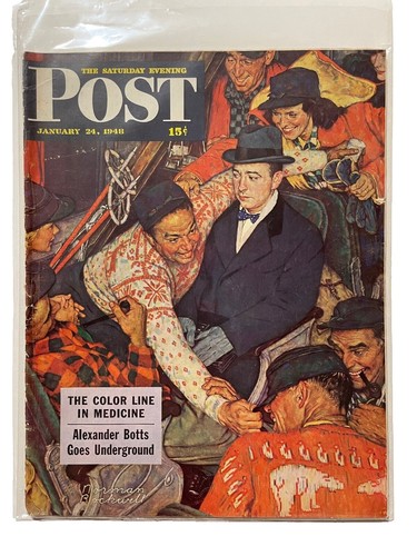 The Saturday Evening Post NOV 5,1949 (REPRINT) Norman Rockwell