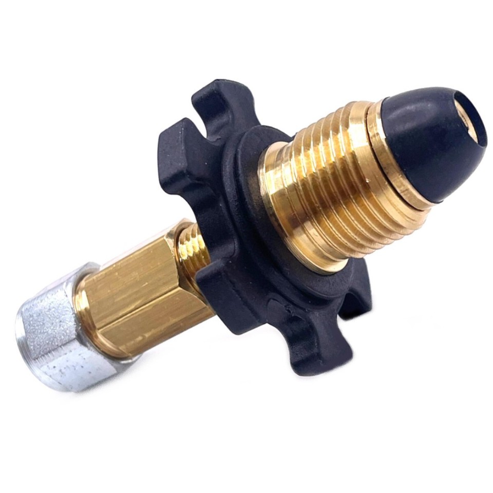 LPG Bayonet Elbow Filling and 2x Gas Bottle soft nose Hand Wheel Pol ...