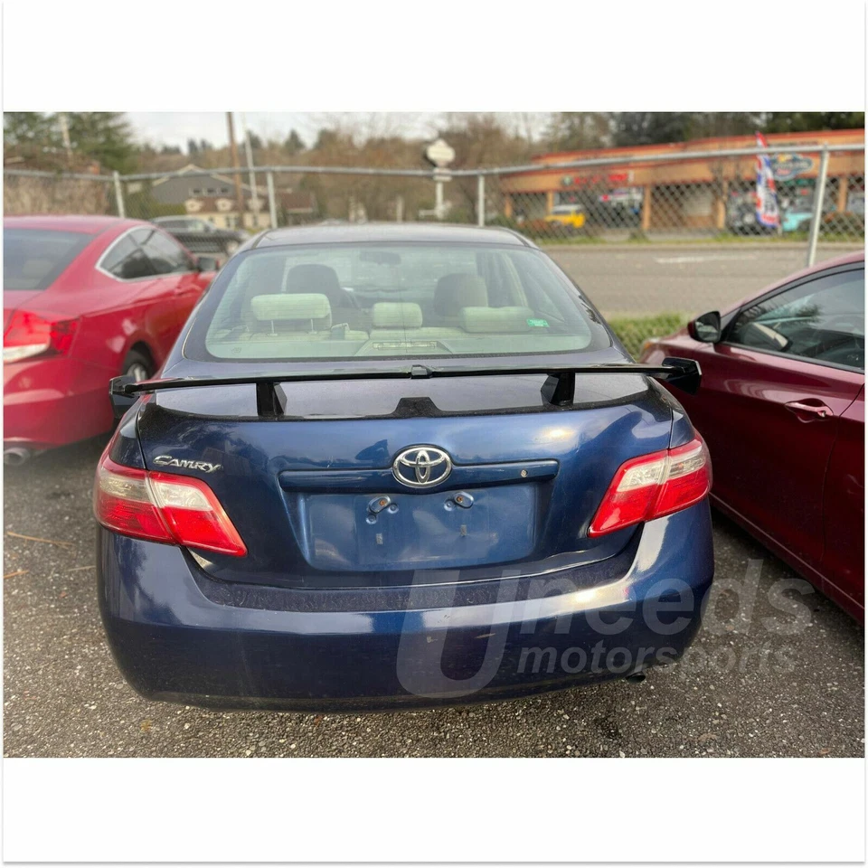 Ajuste Toyota Camry 2008-2011 JDM GT Estilo Brilho Preto Tronco Traseiro Asas Spoiler - Imagem 3 de 4
