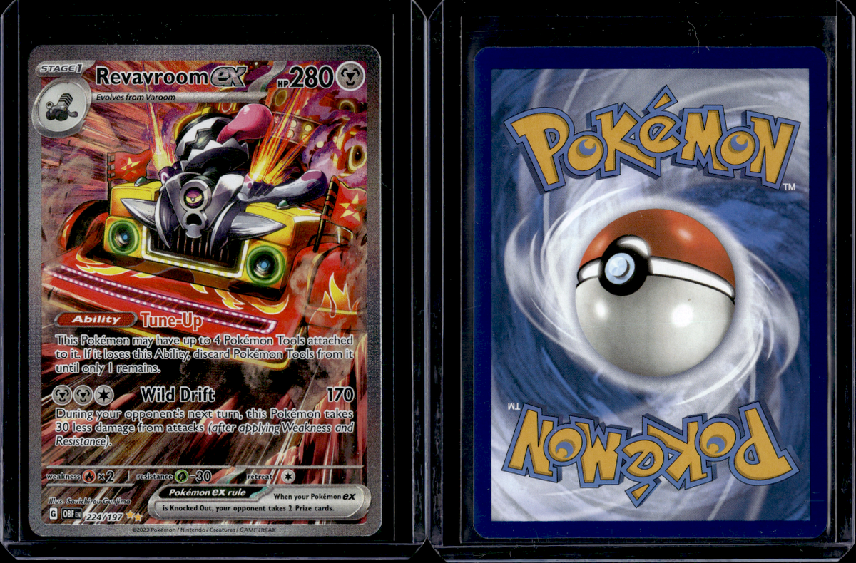 Revavroom ex - 224/197 - Pokemon Obsidian Flames Special Illustration Rare NM | eBay Revavroom ex - 224/197 - Pokemon Obsidian Flames Special Illustration Rare NM | eBay