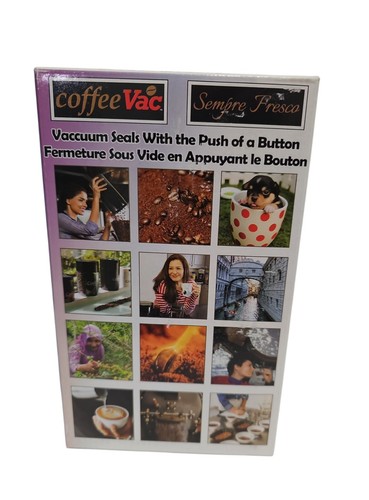 NIB COFFEE VAC Vaccumm Seals with the push of a Button CFV2 1lb -500g-1.85L/13 - Picture 4 of 4