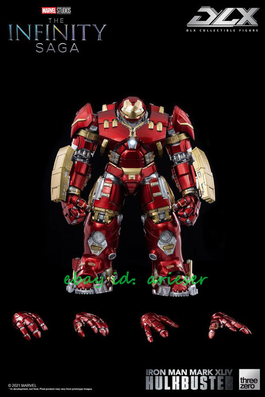 Threezero 3Z0248 1/12 DLX MK44 Hulkbuster Armor Action
