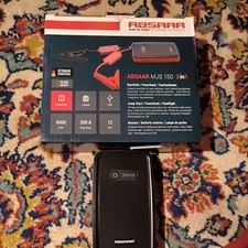 Auto Start Starthilfe ABSAAR ab-mjs150 Mini Multi Booster 12v 6.000mah 15