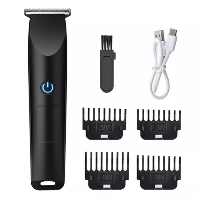 Men Pro Electric Hair Clippers Beard Trimmer Cutting Barber Shaving Machine Blac