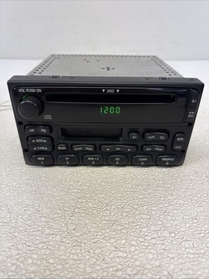 2001-2003 Ford F-150 AM FM CD Player Radio Receiver OEM YU3F-18C868-AA TESTED
