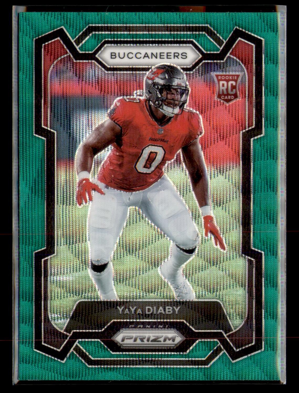 YaYa Diaby Panini Prizm #394 Green Wave