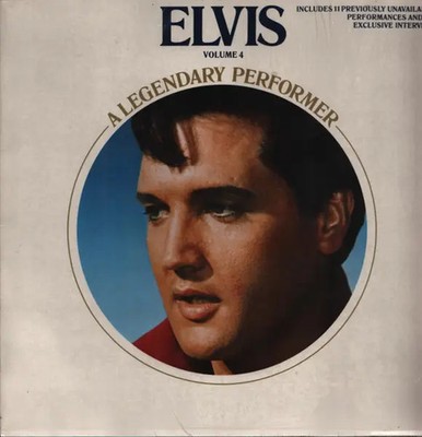 LP Elvis Presley A Legendary Performer - Volume 4 STILL SEALED NEW OVP RCA