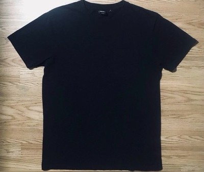 Deus Ex Machina Original AUTHENTIC Heavyweight Pocket T-Shirt Mens M Black