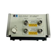 Hewlett Packard HP 8447D Dual Amplifier 0.1-1300MHz Dual-Channel Option 001