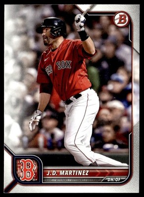 2022 Bowman J.D. Martinez Boston Red Sox #26
