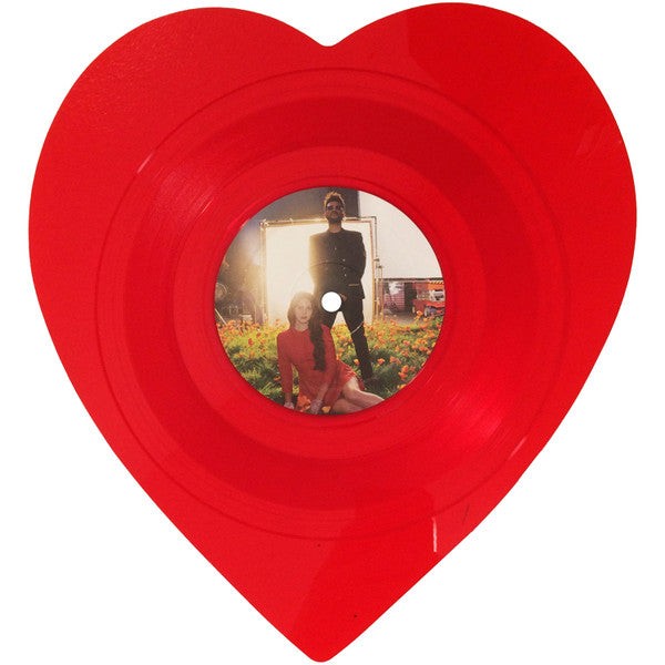 【新品送料無料】Lana Del Rey/ラナ・デル・レイ red vinyl Lana Del Rey - Love / Lust For Life - Heart Shaped Red Vinyl