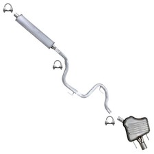 Kit de escape silenciador de acero inoxidable se adapta a: 2005-2008 y 2010-2011 Saab 9-3 2,0 L