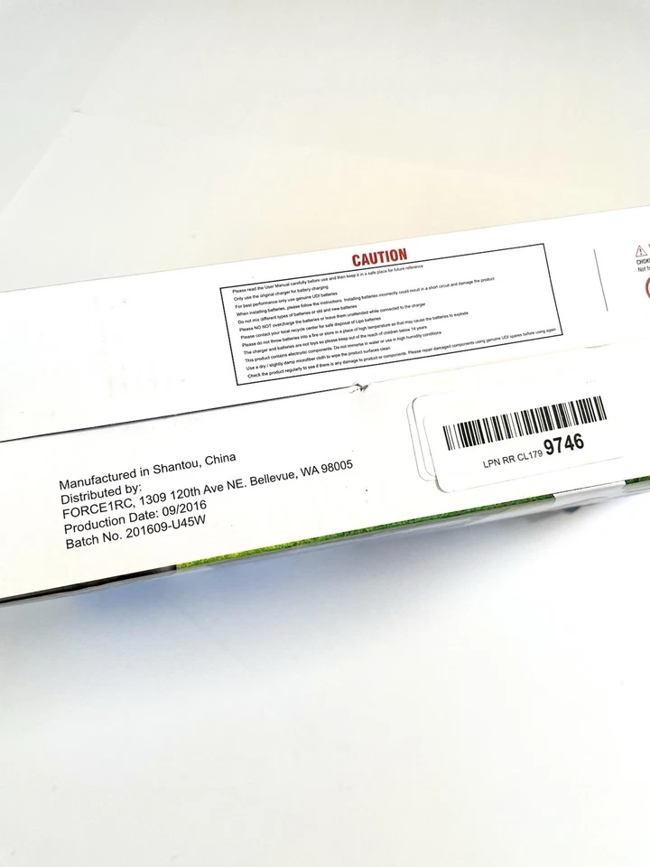 Force1 U45W FPV Drone Camera for Adults VR Ready Quadcopter FPV - BLACK/BLUE 360 - Image 4 of 4