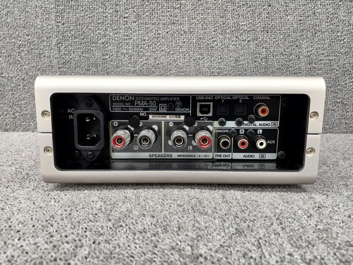 DENON PMA-50 Integrated Amplifier #BE08839 | eBay