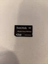 Sandisk Memory Stick Pro Duo 2 GB For Sony Cameras And PSP
