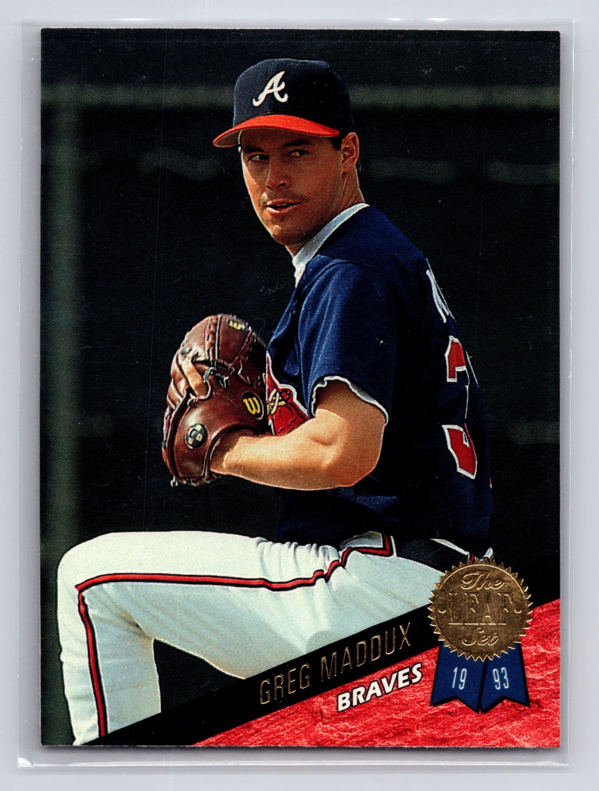 1993 Leaf - Greg Maddux #326
