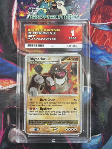 Rhyperior LV.X graded ACE 1 for sale on eBay
