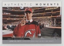 2017-18 SP Authentic Authentic Moments Nico Hischier #115 xp6