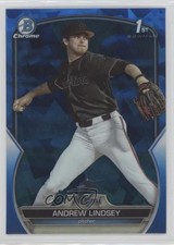 2023 Bowman Chrome Draft Sapphire Edition Andrew Lindsey #BDC-18 1d9q