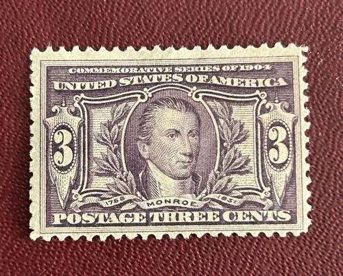 Mint Vintage US Stamp, #325 … M/OG/LH, Nicely Centered