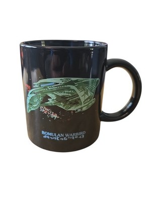 1992 Star Trek Coffee Cup Mug Next Generation Romulan Warbird Paramount Pictures