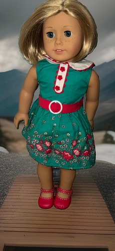 American Girl Kit Kittredge Doll Be Forever 18” Box Book Outfit MINT 2014 Stored