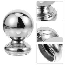 Stainless Steel Handrail Ball Silver Stairway Railing Finial Decoration