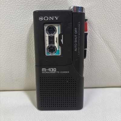Sony Pressman M-430 Handheld Cassette Voice Recorder Power On PARTS ONLY