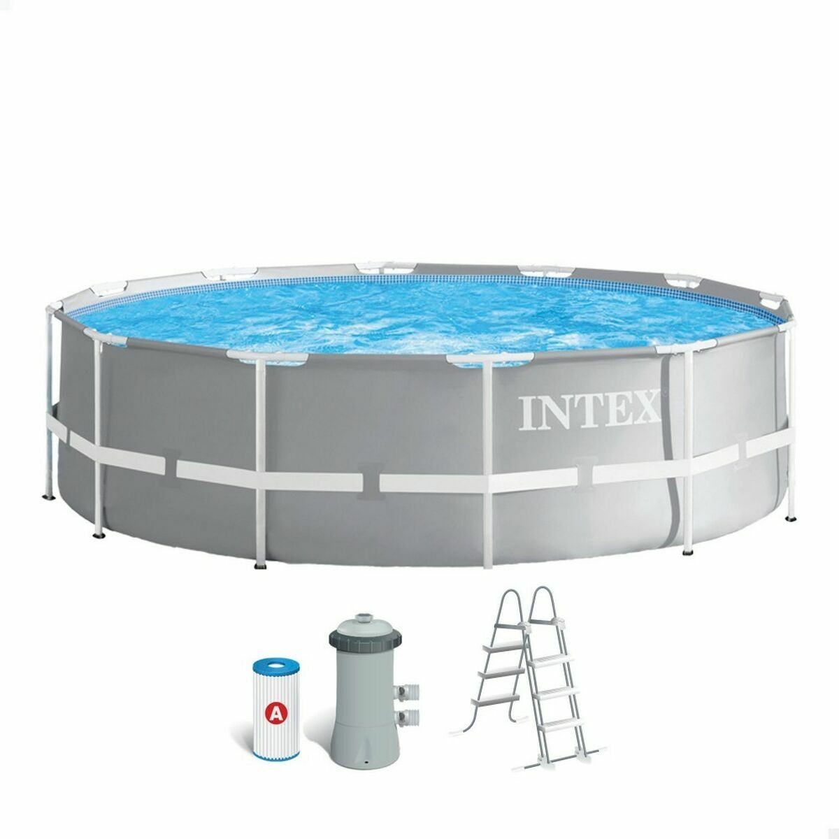 Piscina Smontabile Intex Prism Frame 366 x 99 x 366 cm 8592 l