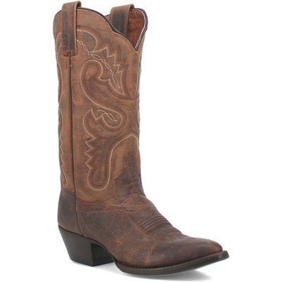 Dan Post Marla Bay Apache Leder Rund Western Cowgirl Stiefel (US Frauen Größe)