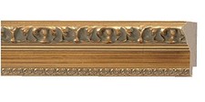 Picture Frame Moulding Wood 18Ft Bundle - Traditional Gold Finish - 2.375" Wid