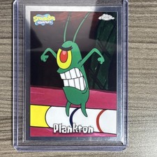2025 Topps Chrome SpongeBob SquarePants Base Set #29 Plankton 