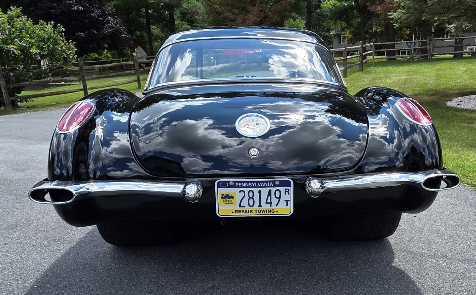 1958 Black Chevrolet Corvette   | C1 Corvette Photo 7